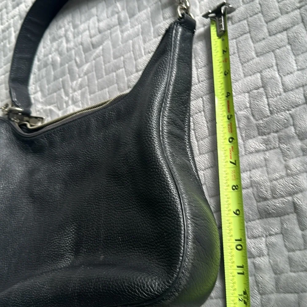 Marc Jacobs Womens Gotham Casual Leather Hobo Bag Solid Black